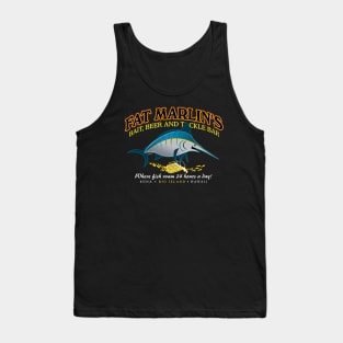 FAT MARLIN'S BAIT, BEER AND TACKLE BAR Tank Top